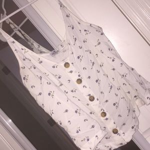 Hollister floral tank